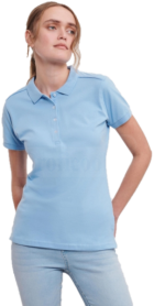 Women’s elastic polo shirt